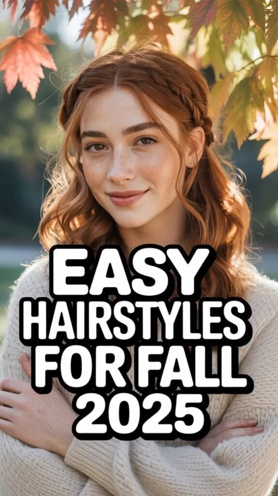 Easy Hairstyles for Fall 2025