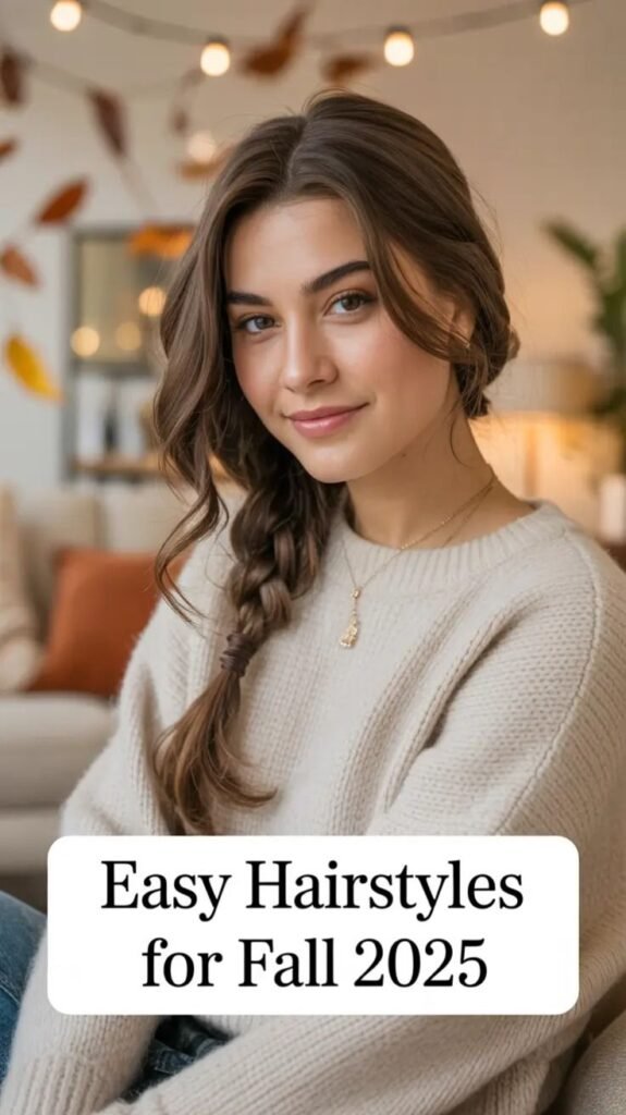 Easy Hairstyles for Fall 2025
