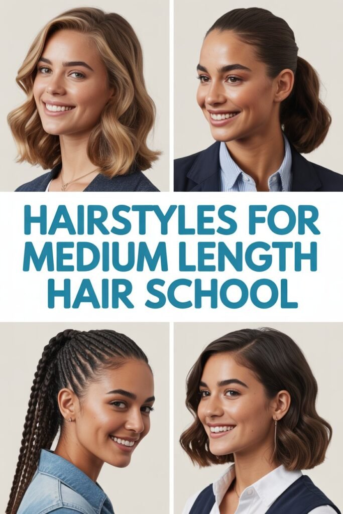 Medium-Length Hairstyles for Work