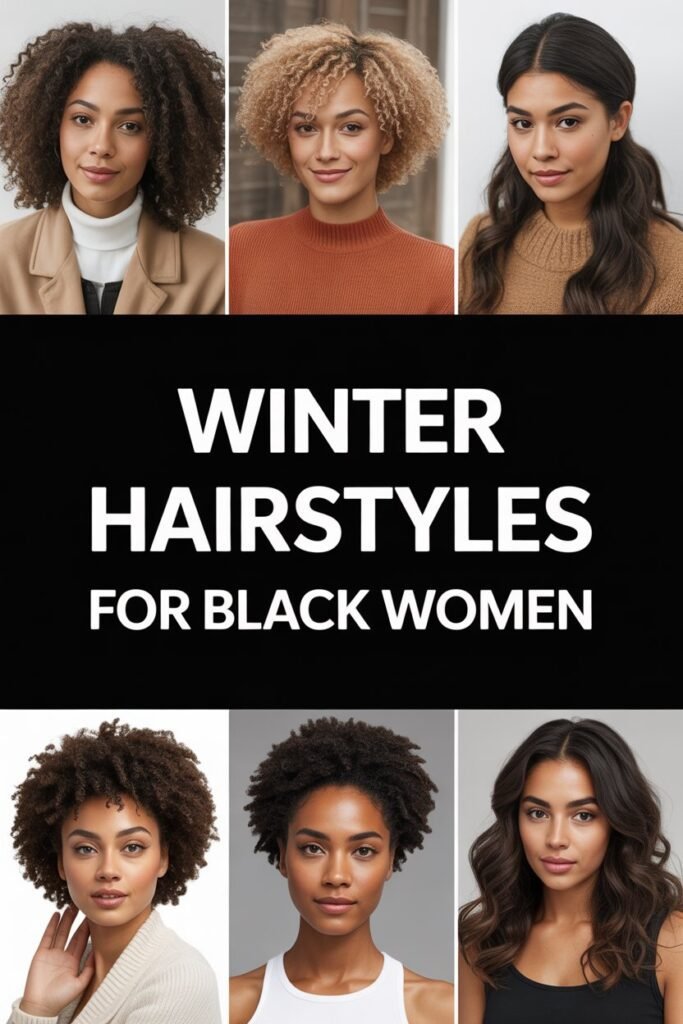 Winter Hairstyles for Black Women