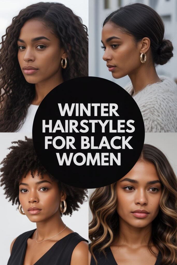 Winter Hairstyles for Black Women