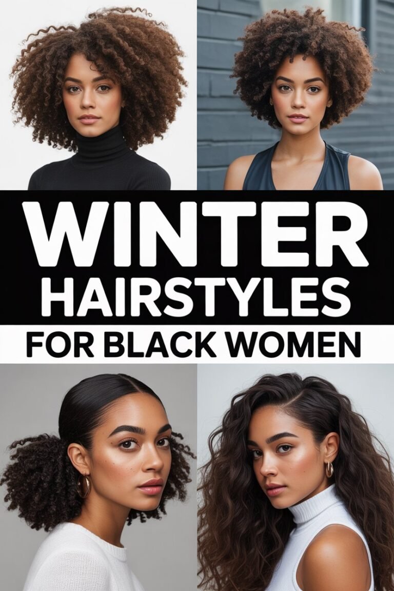 Winter Hairstyles for Black Women