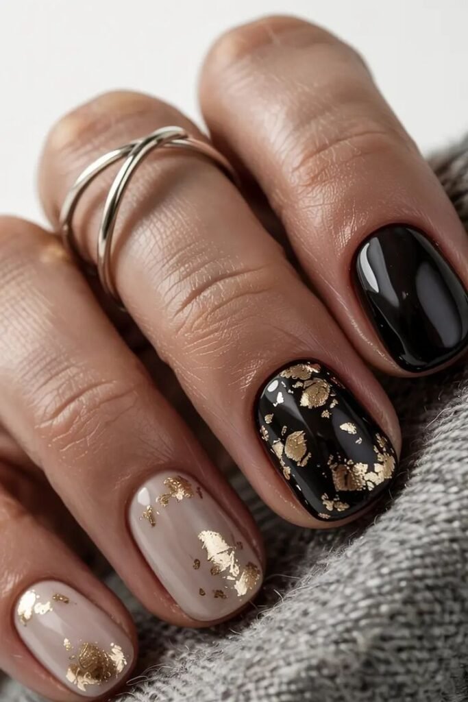 Matte Black with Copper Foil