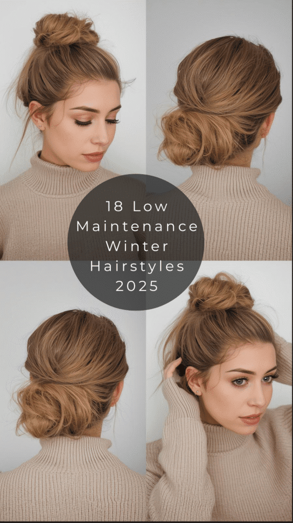 18 Low Maintenance Winter Hairstyles 2025