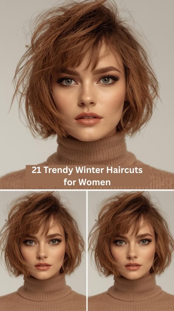 Side-Swept Bangs with Layers