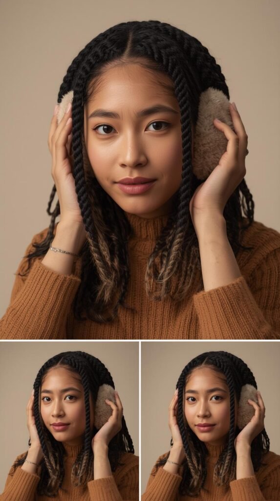 Protective Hairstyles for Cold Weather