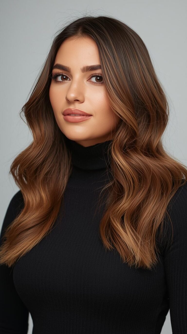 Caramel Highlights on Brown Hair: Complete Style Guide caramel highlights on brown hair