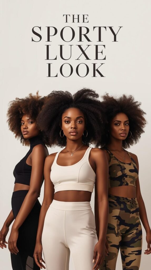 The Sporty Luxe Look