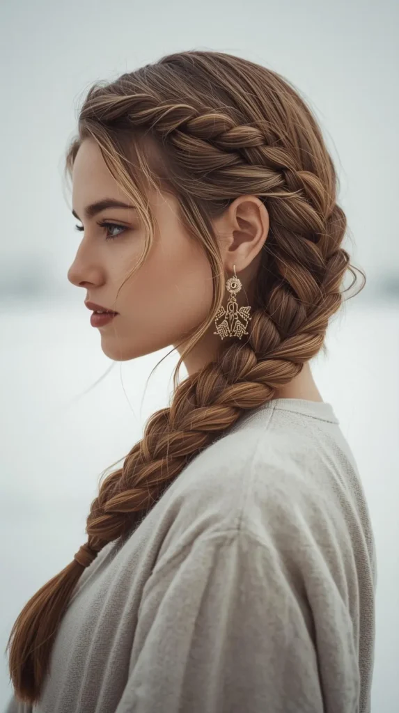 Winter Hair Braid